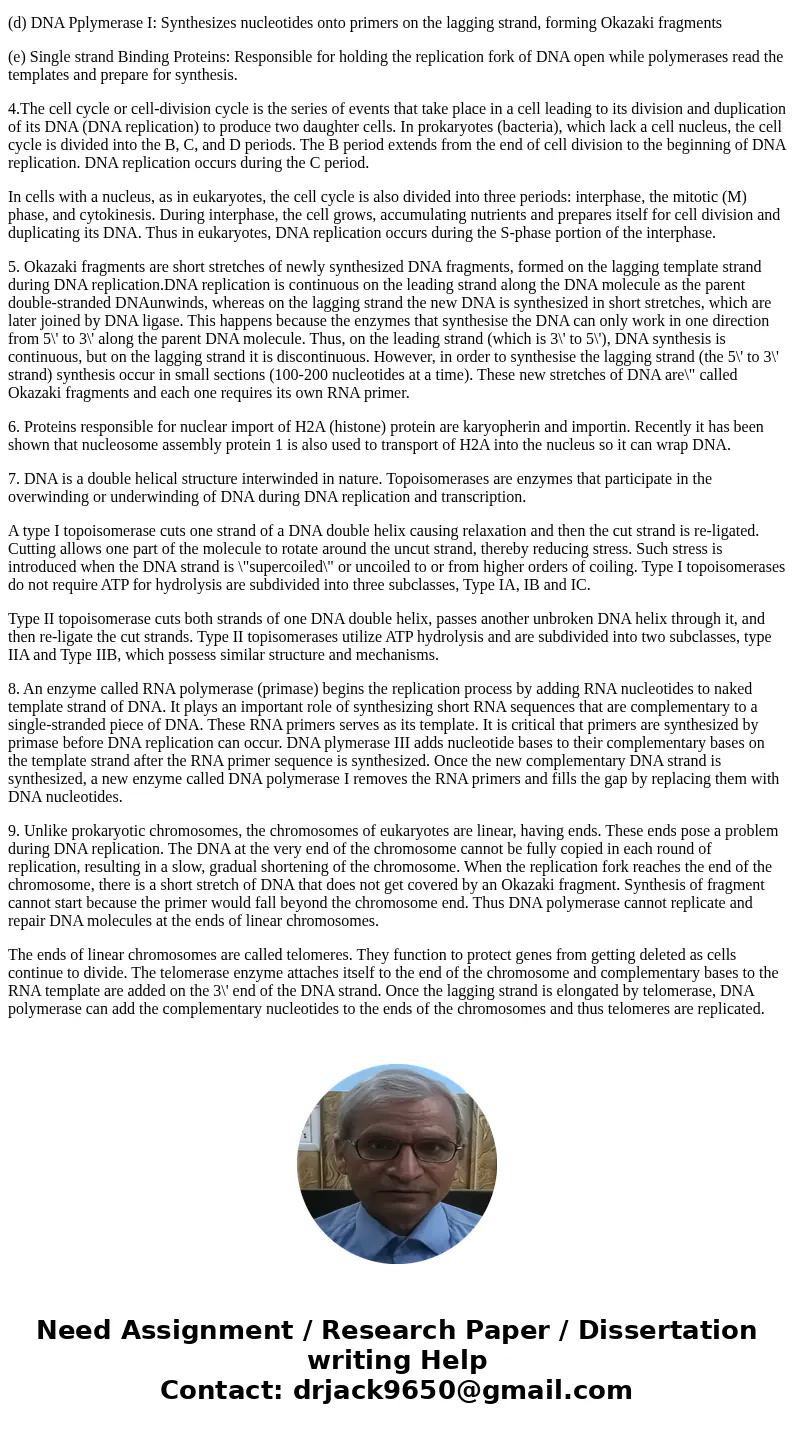 1.) What does “exonuclease” activity mean? Which enzyme important for DNA polymerization has both 5’ – 3’ AND 3’ – 5’ exonuclease activity? Which is important f 1.) What does “exonuclease” activity mean? Which enzyme important for DNA polymerization has both 5’ – 3’ AND 3’ – 5’ exonuclease activity? Which is important f