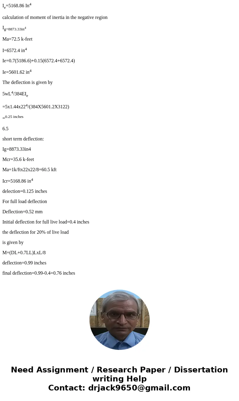  beam is continuous over two equal 22 ft spans, simply A reinforced concrete supported at the two exterior supports, and fully continuous at the interior suppor