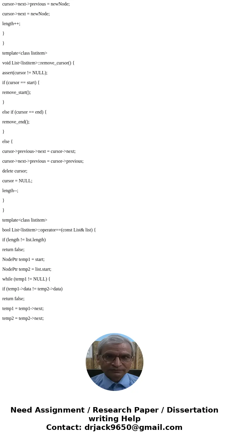 C++ problem Part 1: Recursive Print (40 pts) Please write the recursive List reverse print function, whose iterative version we wrote in class. Below are the fu C++ problem Part 1: Recursive Print (40 pts) Please write the recursive List reverse print function, whose iterative version we wrote in class. Below are the fu