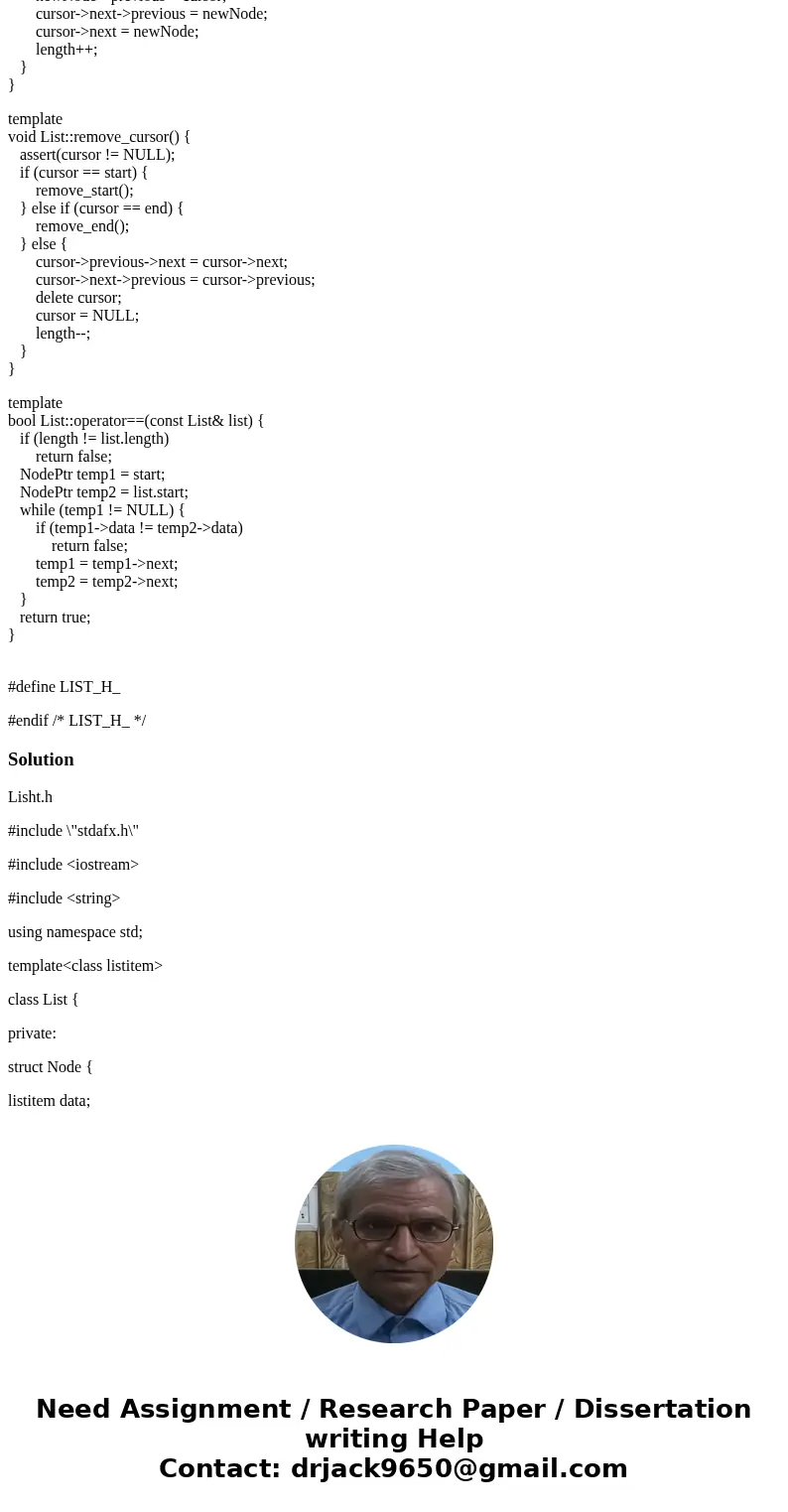 C++ problem Part 1: Recursive Print (40 pts) Please write the recursive List reverse print function, whose iterative version we wrote in class. Below are the fu C++ problem Part 1: Recursive Print (40 pts) Please write the recursive List reverse print function, whose iterative version we wrote in class. Below are the fu