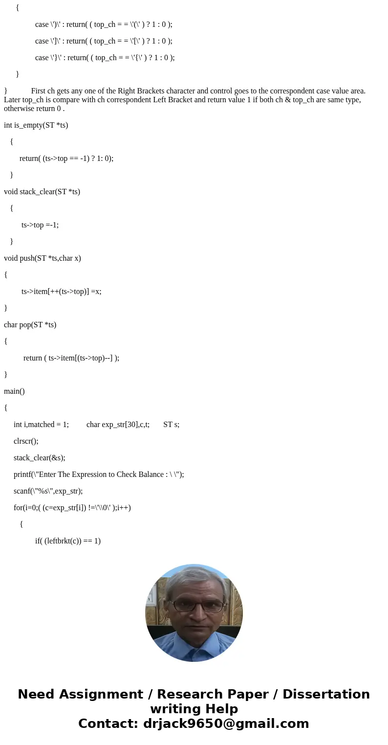 ^^^ Check the given Arithmetic expression is properly balanced or not. {[a * b - (b + c)] * [sin(x-y)]} - (x - y) Write the algorithm for the expression and als