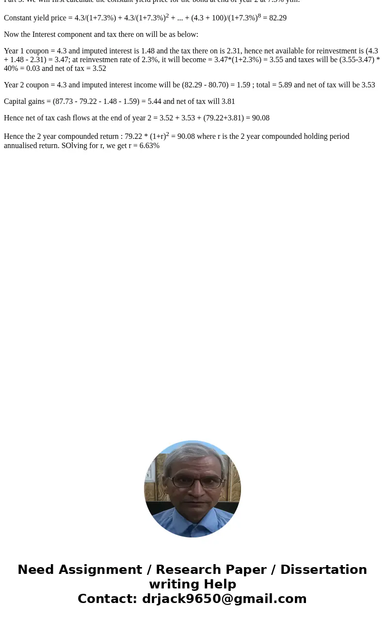  com/hm.tps?0.020264206003493768 153146315344 newly issued bond pays its coupons once a year. Its coupon rate is 43%, its maturity is 10 years, and its yield to