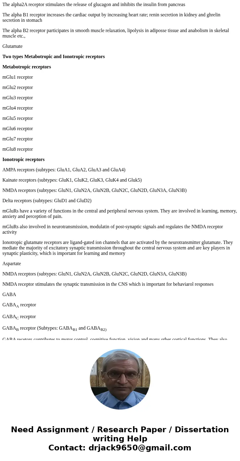  Complete the table for each of these major NTs. SolutionNeurotransmitter Receptor (remember to separate subtypes) Chief Actions when stimulated Acetylcholine M
