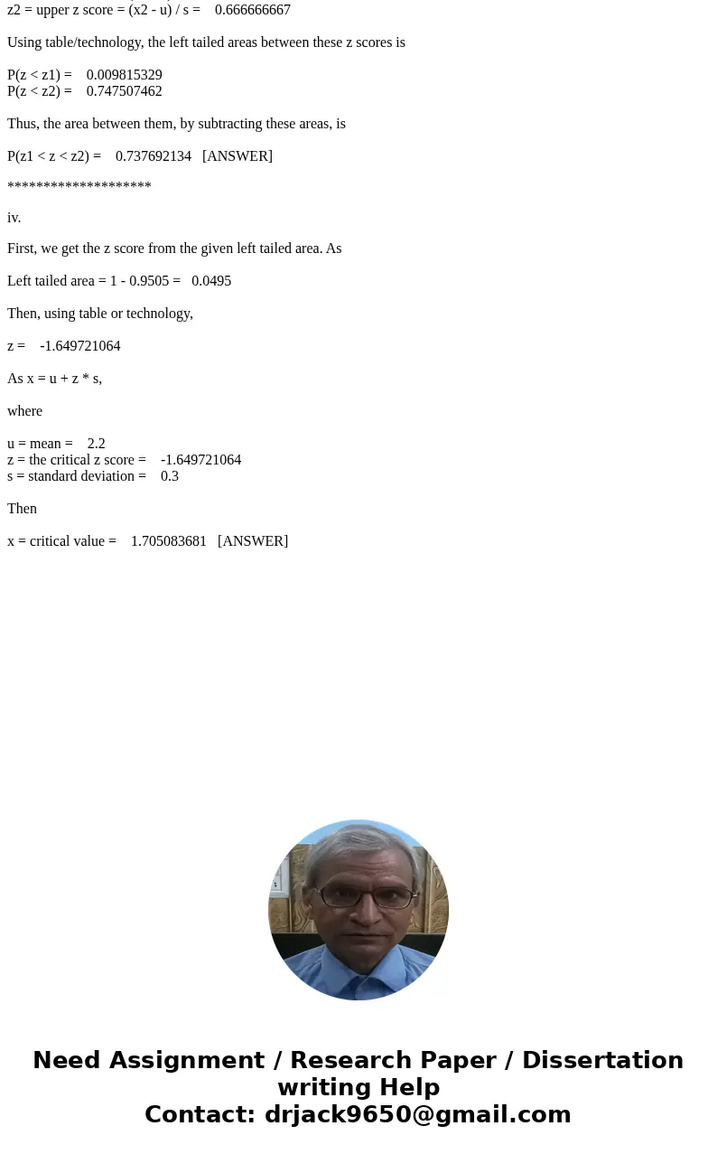 Let us assume that the battery life an iPod is nor- mally distributed with an average of 2.2 days and a standard deviation of 0.3 days. An iPod is selected at r