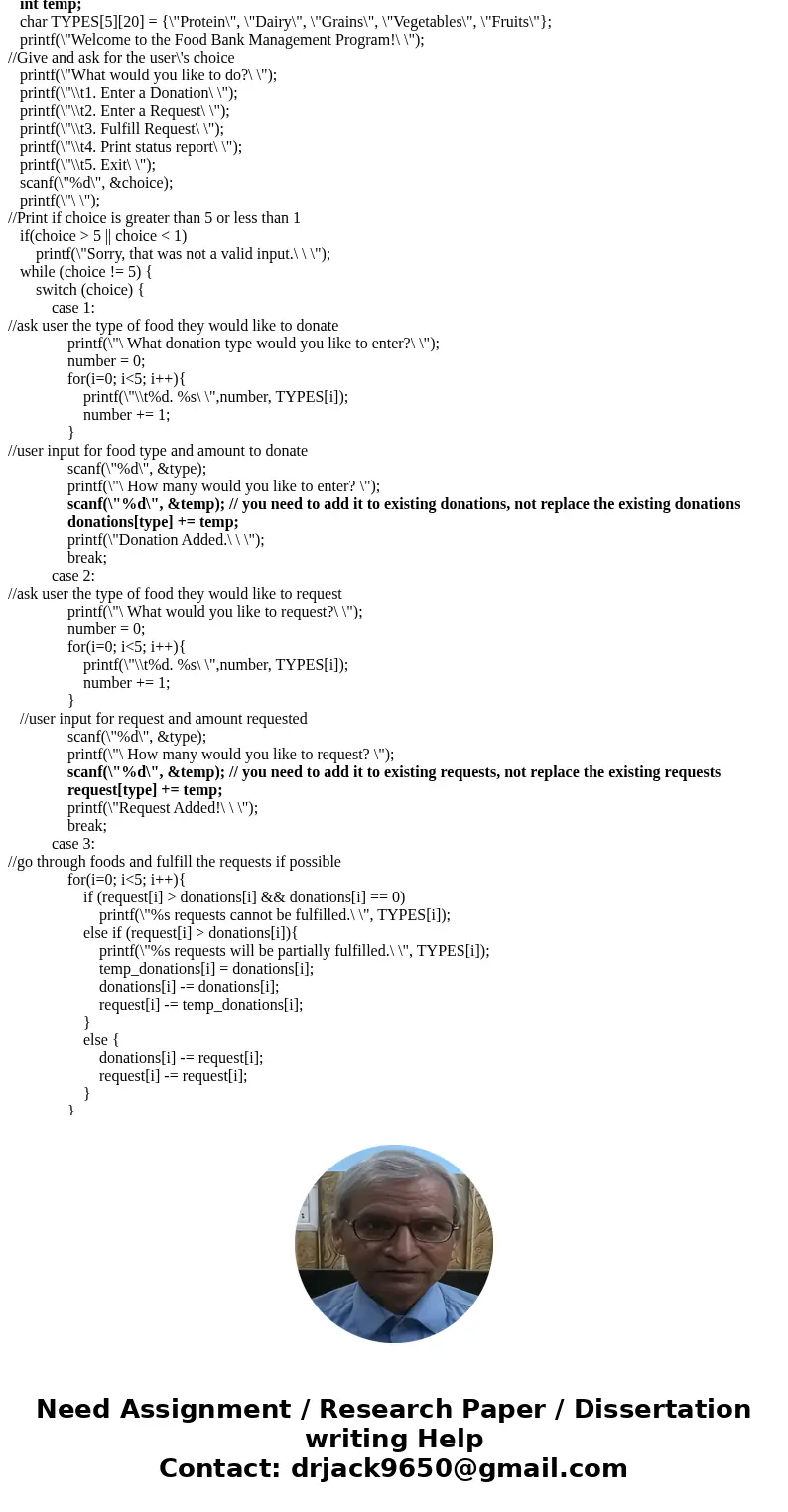 NEED HELP ON C HOMEWORK Introduction: Programmers for a Better Tomorrow Programmers for a Better Tomorrow is an organization dedicated to helping charities, med