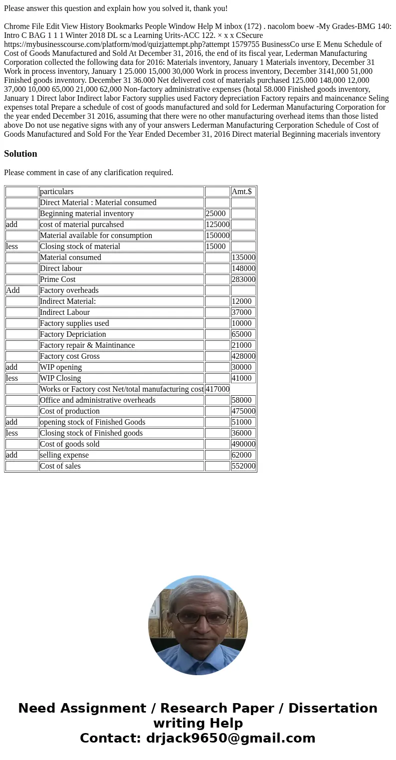  Please answer this question and explain how you solved it, thank you! Chrome File Edit View History Bookmarks People Window Help M inbox (172) . nacolom boew -