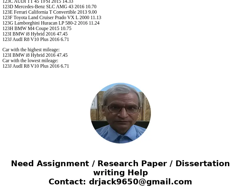 Problem Write a class Car that implements the Comparable interface. A car has a vin (vehicle identification number that contains digits and letters), a brand, a Problem Write a class Car that implements the Comparable interface. A car has a vin (vehicle identification number that contains digits and letters), a brand, a