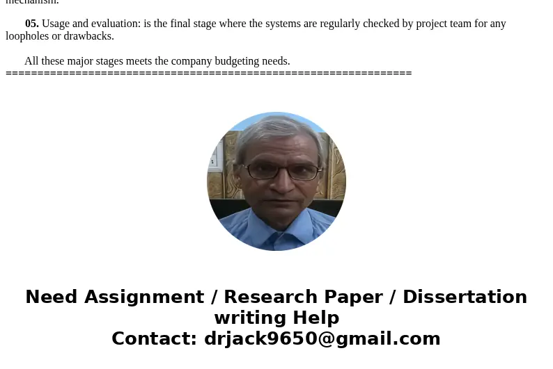 Que. 3 Project Case Study: “Project Plan Concept” The purpose of this assignment is to describe your anticipated project plan in a written Project Plan Concept.