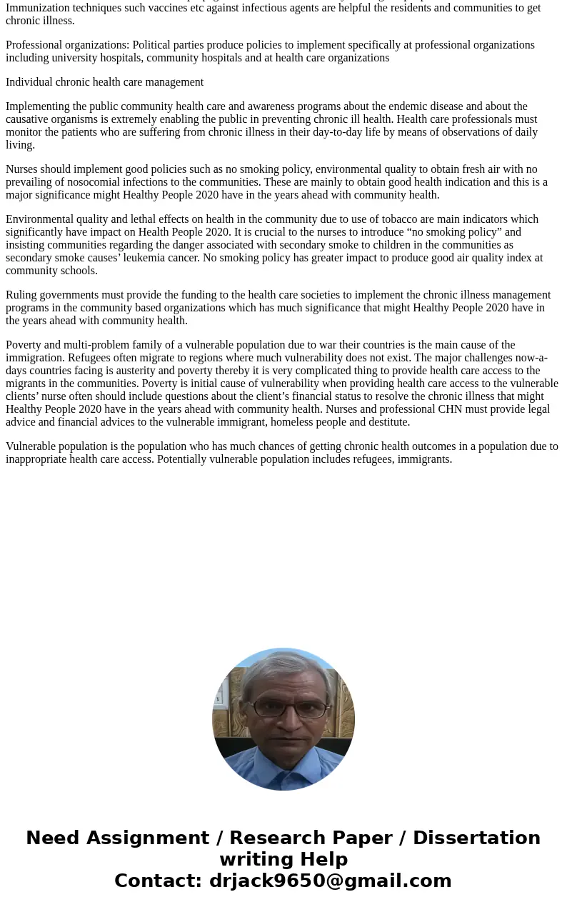 Review the Healthy People 2020 Leading Health Indicators Web page in the resources. Briefly review the \