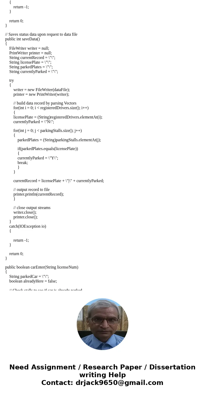 Simple array Java code. The “Park-a-lot” parking garage currently operates without any computerized system. The management has concerns about inefficiencies of  Simple array Java code. The “Park-a-lot” parking garage currently operates without any computerized system. The management has concerns about inefficiencies of