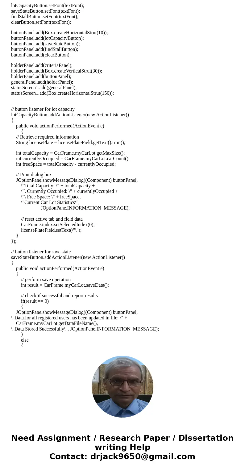 Simple array Java code. The “Park-a-lot” parking garage currently operates without any computerized system. The management has concerns about inefficiencies of  Simple array Java code. The “Park-a-lot” parking garage currently operates without any computerized system. The management has concerns about inefficiencies of