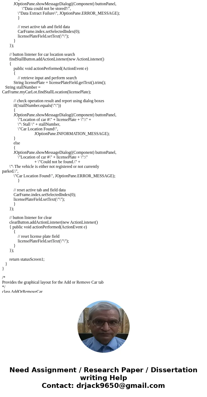 Simple array Java code. The “Park-a-lot” parking garage currently operates without any computerized system. The management has concerns about inefficiencies of  Simple array Java code. The “Park-a-lot” parking garage currently operates without any computerized system. The management has concerns about inefficiencies of