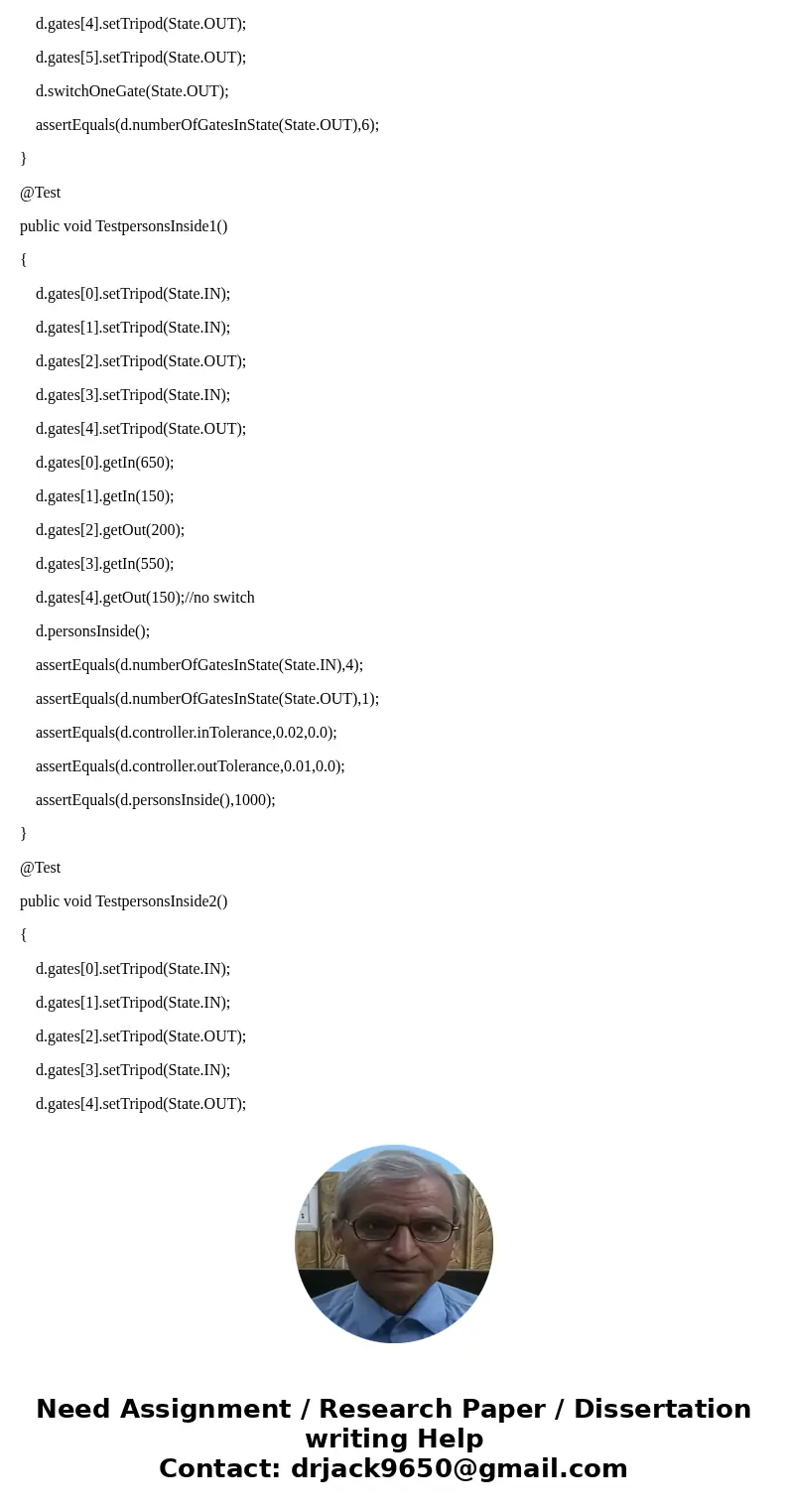 Templates Hwk5.java package hwk5; import java.util.Random; public class Hwk5 { public static void main(String[] args) { int numOfGates = 5; Gym gym = new Gym(nu