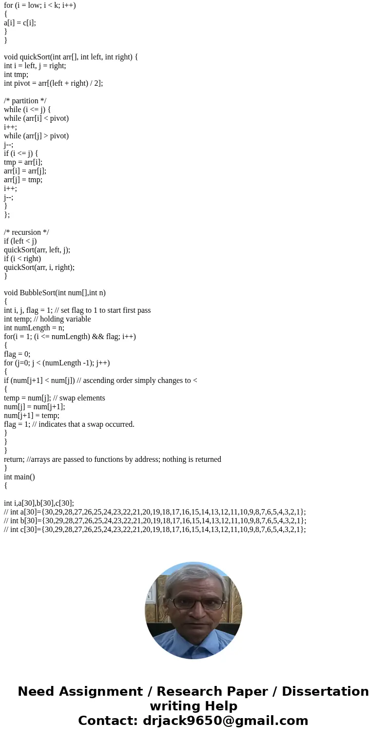 three sorting algorithms, including the merge-sort and quick-sort algorithms. Implement in JAVA. Implement in C++ and Java three sorting algorithms, including t three sorting algorithms, including the merge-sort and quick-sort algorithms. Implement in JAVA. Implement in C++ and Java three sorting algorithms, including t