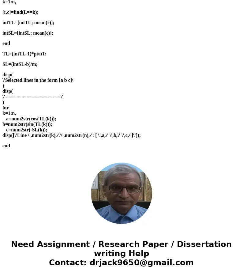 Using MATLAB (code must be written for MATLAB) and the concept of Hough Transformations. Create an image containing 4 distinct points, 3 of which are collinear, Using MATLAB (code must be written for MATLAB) and the concept of Hough Transformations. Create an image containing 4 distinct points, 3 of which are collinear,