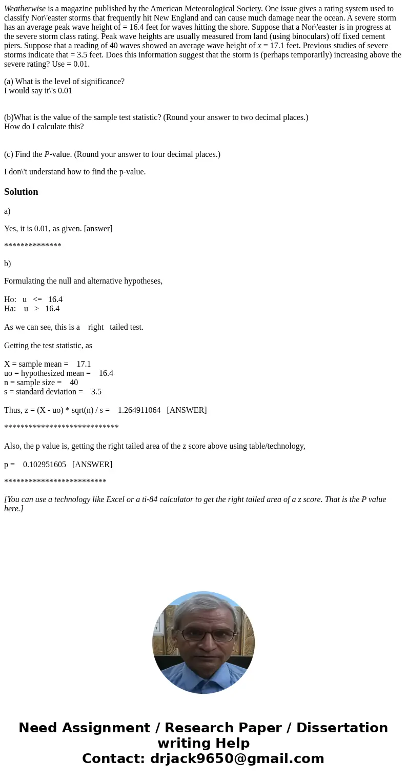 Weatherwise is a magazine published by the American Meteorological Society. One issue gives a rating system used to classify Nor\'easter storms that frequently  Weatherwise is a magazine published by the American Meteorological Society. One issue gives a rating system used to classify Nor\'easter storms that frequently