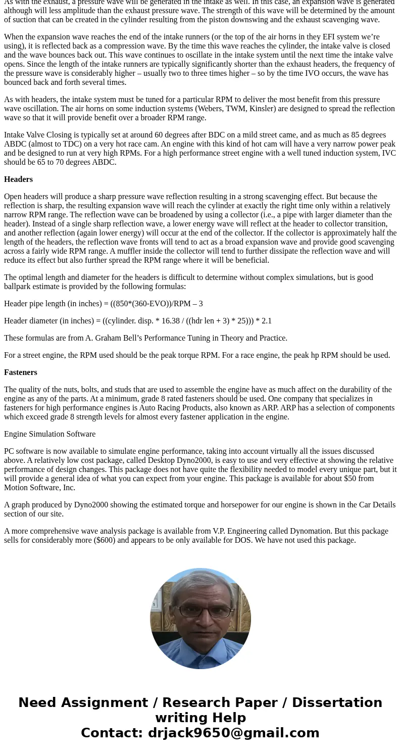 You are to design an Engine (V-8) to be used in a new series of cars. Please label the factors as shown below. The factors that you can control are below Use Fa You are to design an Engine (V-8) to be used in a new series of cars. Please label the factors as shown below. The factors that you can control are below Use Fa