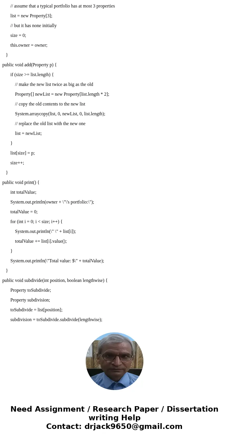 1.Two speculators may choose to make an even swap of two properties. Write a method called swap that is passed either two lists of properties (if you are writin 1.Two speculators may choose to make an even swap of two properties. Write a method called swap that is passed either two lists of properties (if you are writin