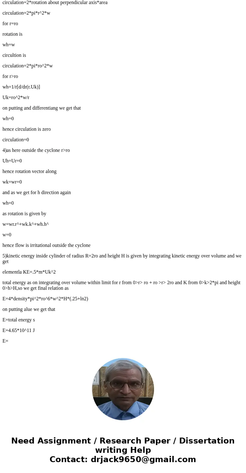 A cyclone is assumed to have the following velocity distribution: u_theta(r) = {omega r r lessthanorequalto r_0 omegar^2 _0/r r > r_0 u_r = 0 r_0 = 10m omeg  A cyclone is assumed to have the following velocity distribution: u_theta(r) = {omega r r lessthanorequalto r_0 omegar^2 _0/r r > r_0 u_r = 0 r_0 = 10m omeg