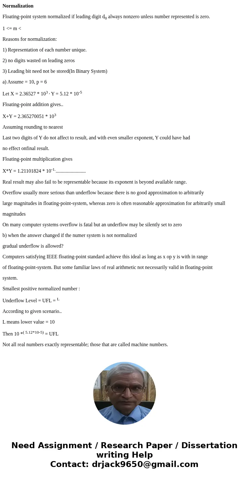 A floating-point number system is characterized by four integers: the base beta, the precision p, and the lower and upper limits L and U of the exponent range.  A floating-point number system is characterized by four integers: the base beta, the precision p, and the lower and upper limits L and U of the exponent range.