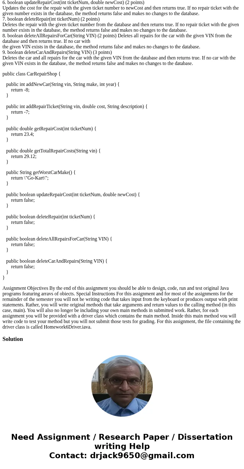 Assignment Objectives By the end of this assignment you should be able to design, code, run and test original Java programs featuring arrays of objects. Special Assignment Objectives By the end of this assignment you should be able to design, code, run and test original Java programs featuring arrays of objects. Special