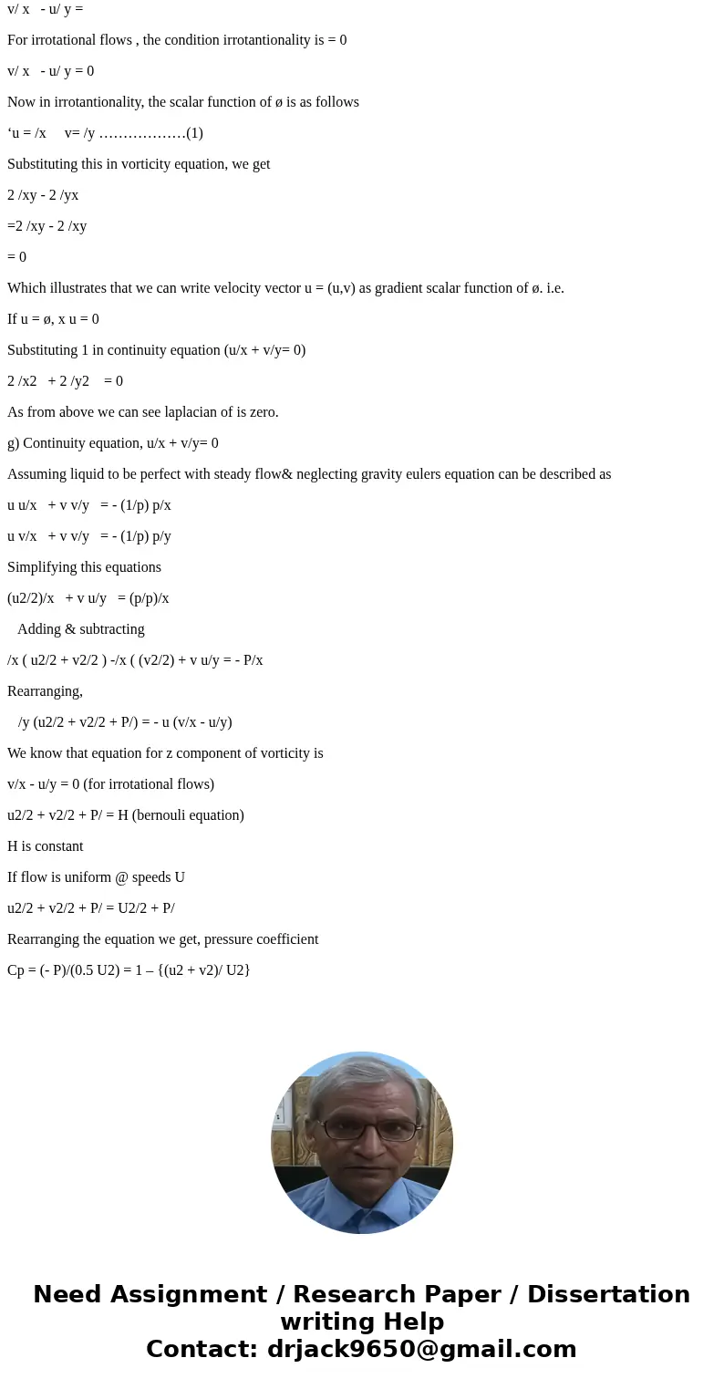 Consider the incompressible and irrotational flow around a Rankine half-body... Consider the incompressible and irrotational flow around a Rankine half-body (cf Consider the incompressible and irrotational flow around a Rankine half-body... Consider the incompressible and irrotational flow around a Rankine half-body (cf