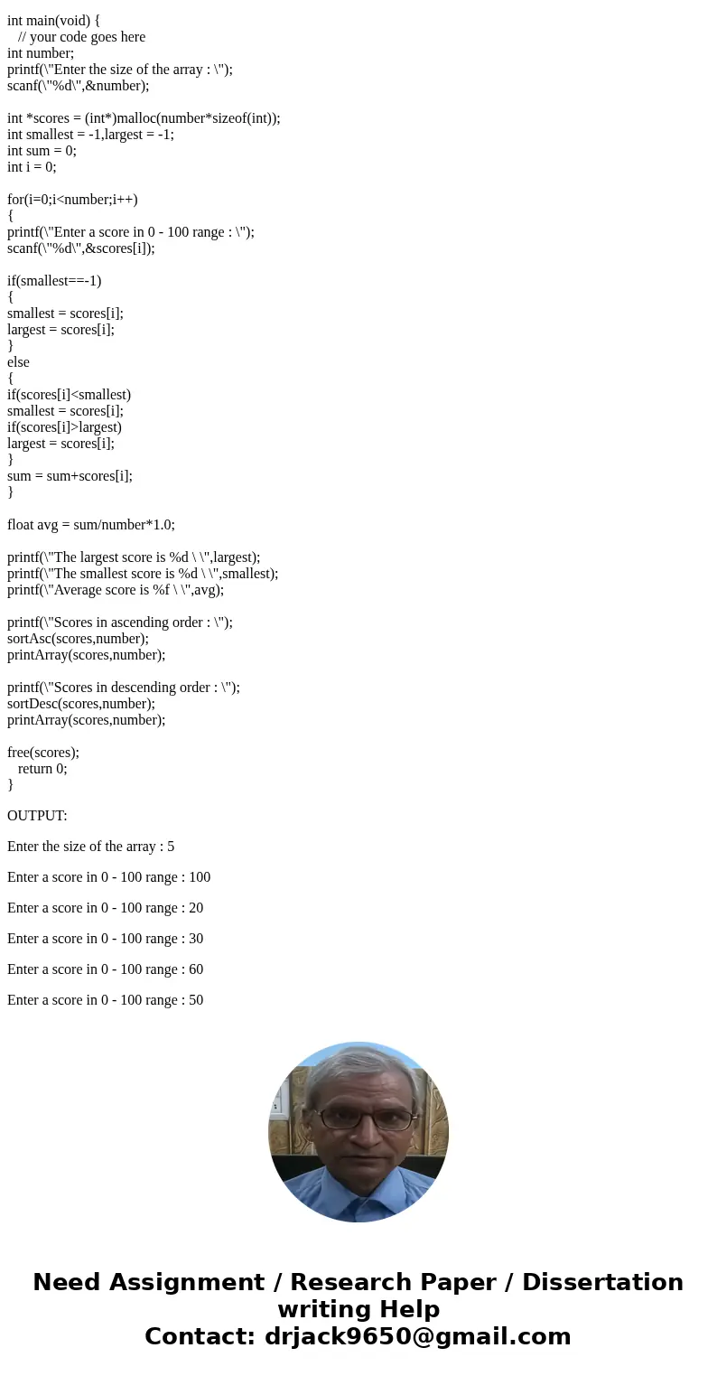 Hello I was wondering if anyone could help me with this programming assignment in C. Thanks in advance! : Write a program that will prompt the user to input stu Hello I was wondering if anyone could help me with this programming assignment in C. Thanks in advance! : Write a program that will prompt the user to input stu