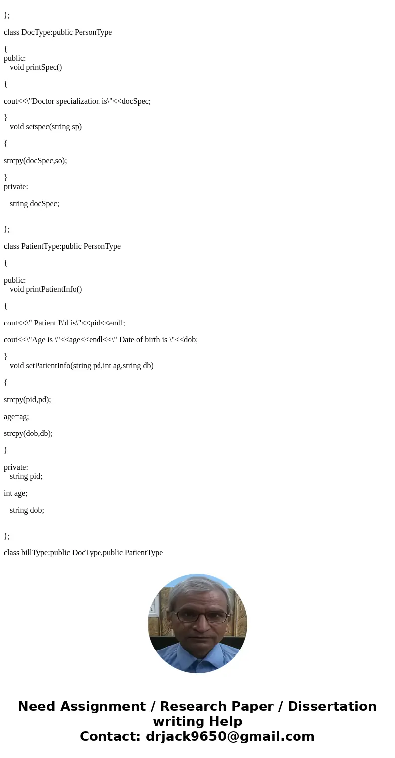 Here is the class PersonType below just do Ques2 in C++ class PersonType{ public: void print() const; void setName(string first, string last); string getFirstNa Here is the class PersonType below just do Ques2 in C++ class PersonType{ public: void print() const; void setName(string first, string last); string getFirstNa