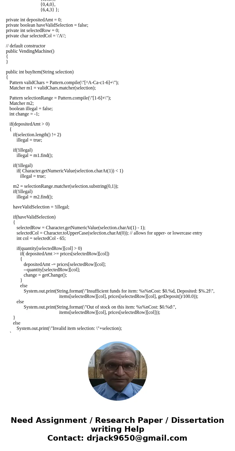 I need to create a VendingMachineException class defined in VendingMachineException.java. This class has a single constructor which takes a String, msg, and pas