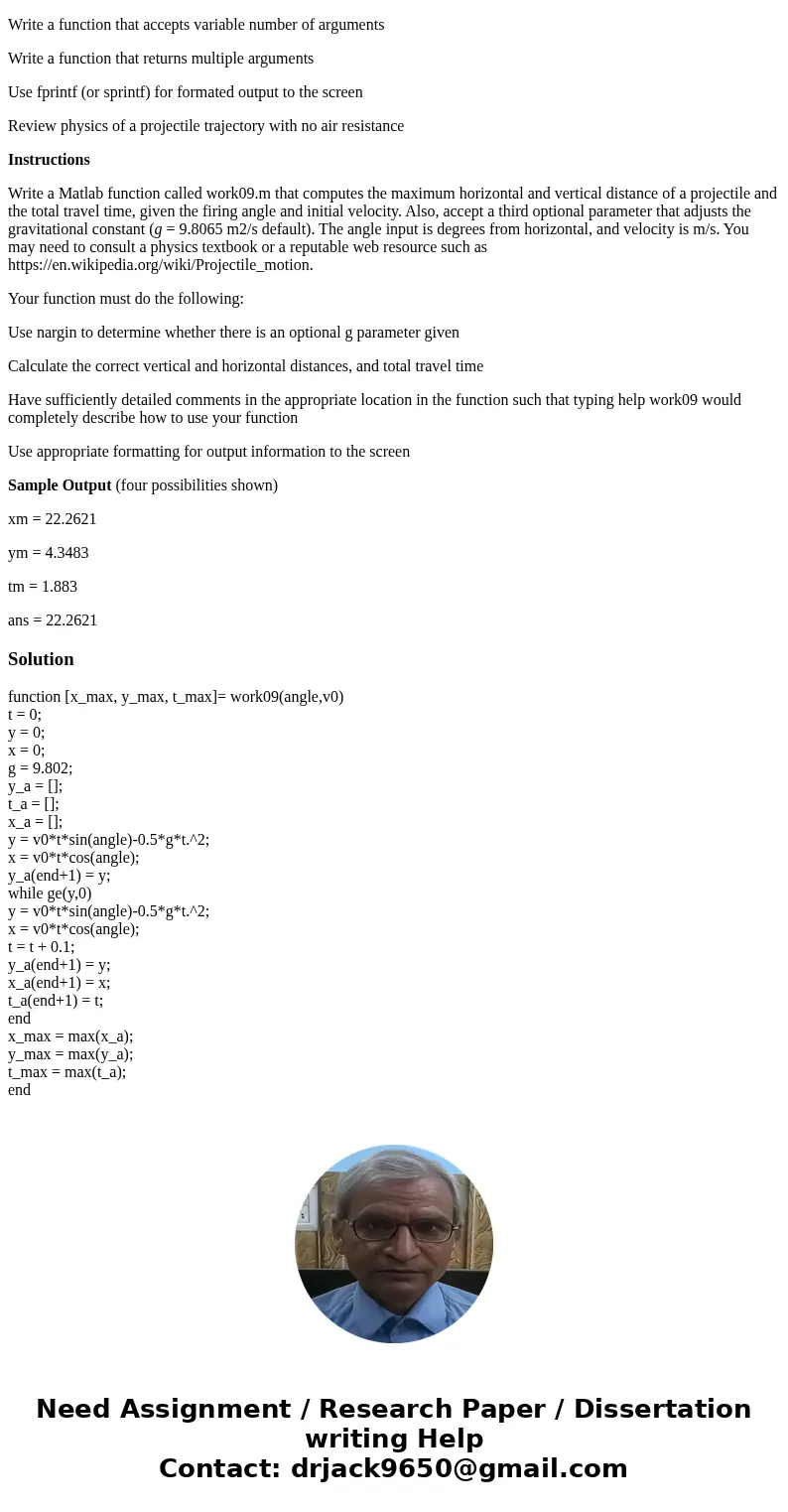 Matlab Objectives Write a function that accepts variable number of arguments Write a function that returns multiple arguments Use fprintf (or sprintf) for forma Matlab Objectives Write a function that accepts variable number of arguments Write a function that returns multiple arguments Use fprintf (or sprintf) for forma