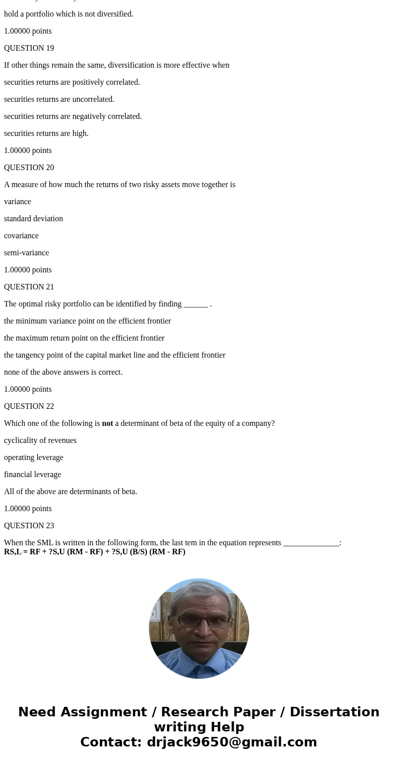 Multiple Choice Questions: Sensitivity and scenario analysis aid the capital budgeting decision process by changing the underlying assumptions on which the deci Multiple Choice Questions: Sensitivity and scenario analysis aid the capital budgeting decision process by changing the underlying assumptions on which the deci