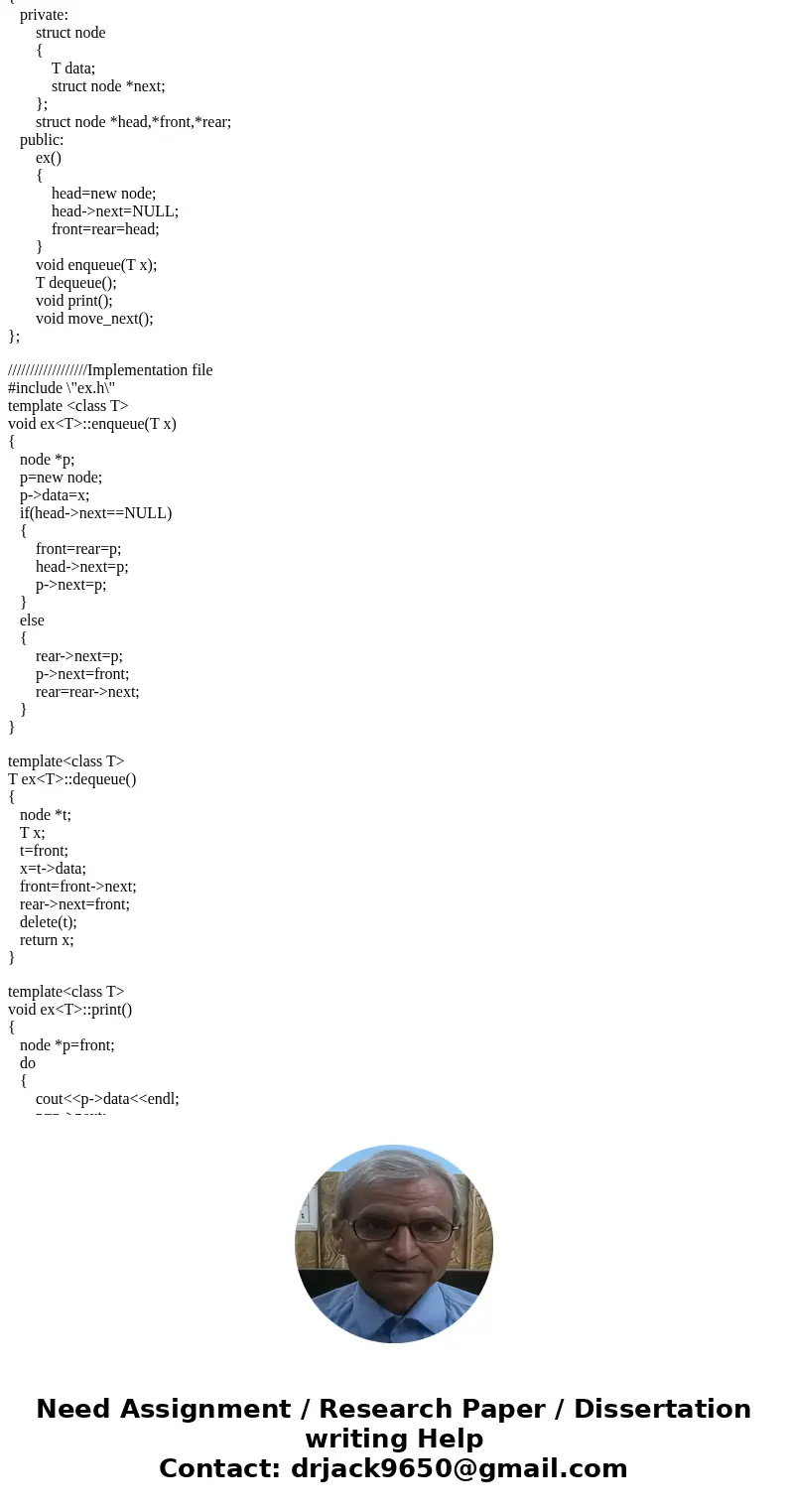 Problem) Consider the following code to solve the Josephus problem. A) Document the code to explain how it works; B) Re-implement the solution using classes fro Problem) Consider the following code to solve the Josephus problem. A) Document the code to explain how it works; B) Re-implement the solution using classes fro