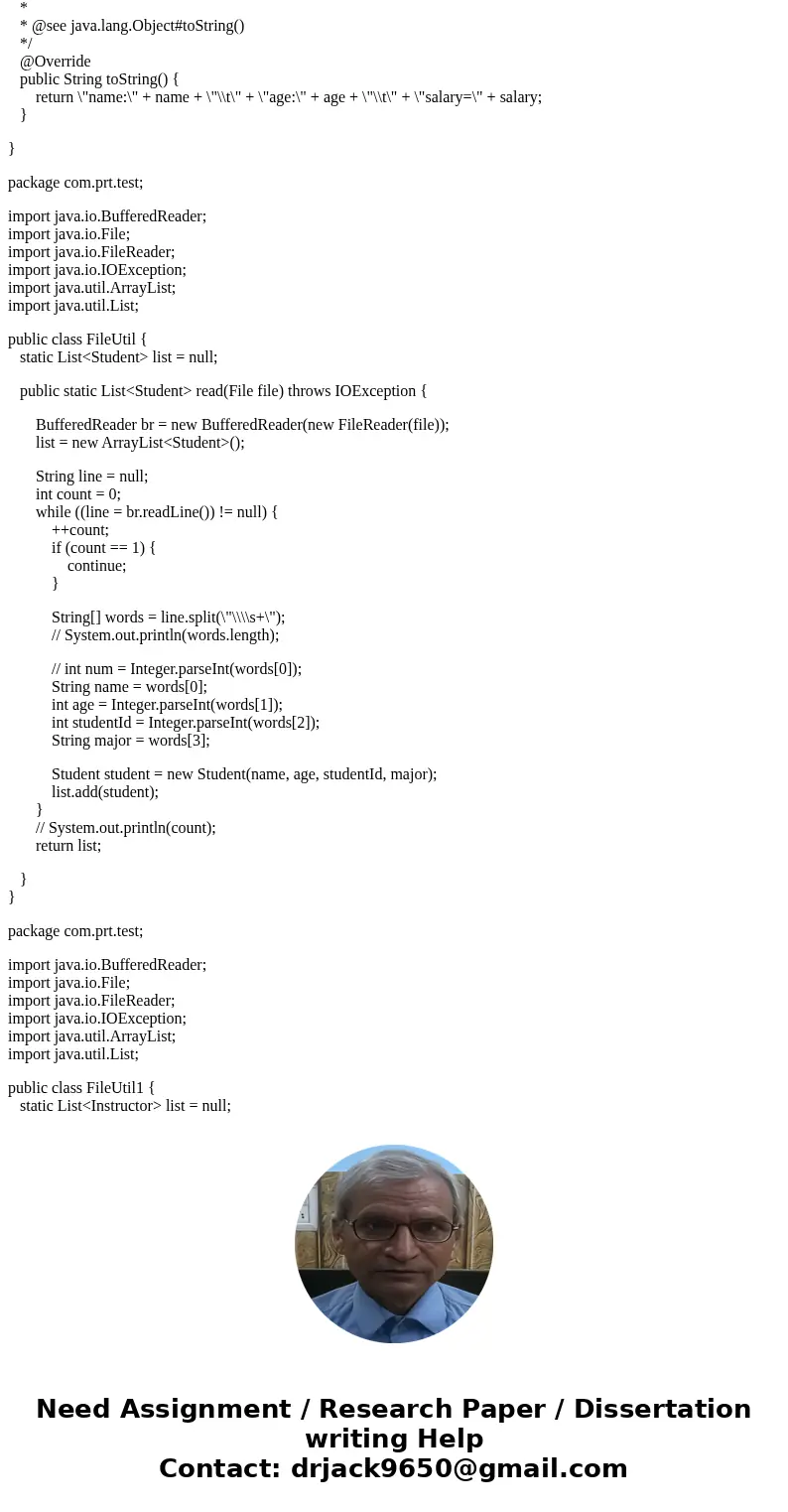 public class Person { private String name; private int age; public Person() { name=\ public class Person { private String name; private int age; public Person() { name=\