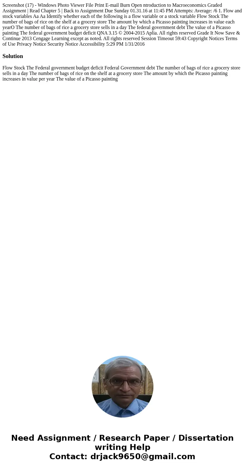 Screenshot (17) - Windows Photo Viewer File Print E-mail Burn Open ntroduction to Macroeconomics Graded Assignment | Read Chapter 5 | Back to Assignment Due Su  Screenshot (17) - Windows Photo Viewer File Print E-mail Burn Open ntroduction to Macroeconomics Graded Assignment | Read Chapter 5 | Back to Assignment Due Su