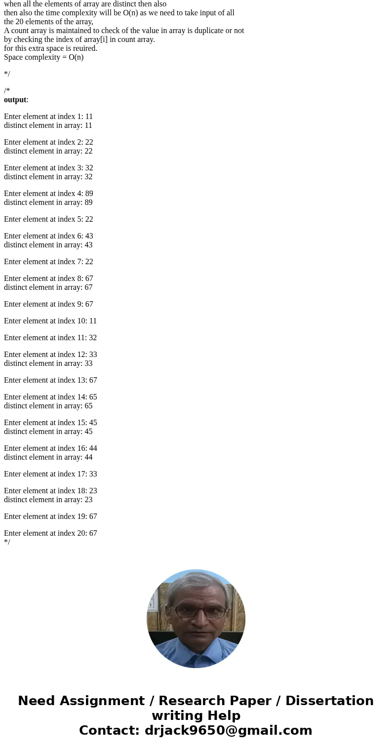Solve in C programming. use a one_dimensional array to solve the following problem. read in 20 numbers, each of which is between 10 and 100, inclusive. As each 