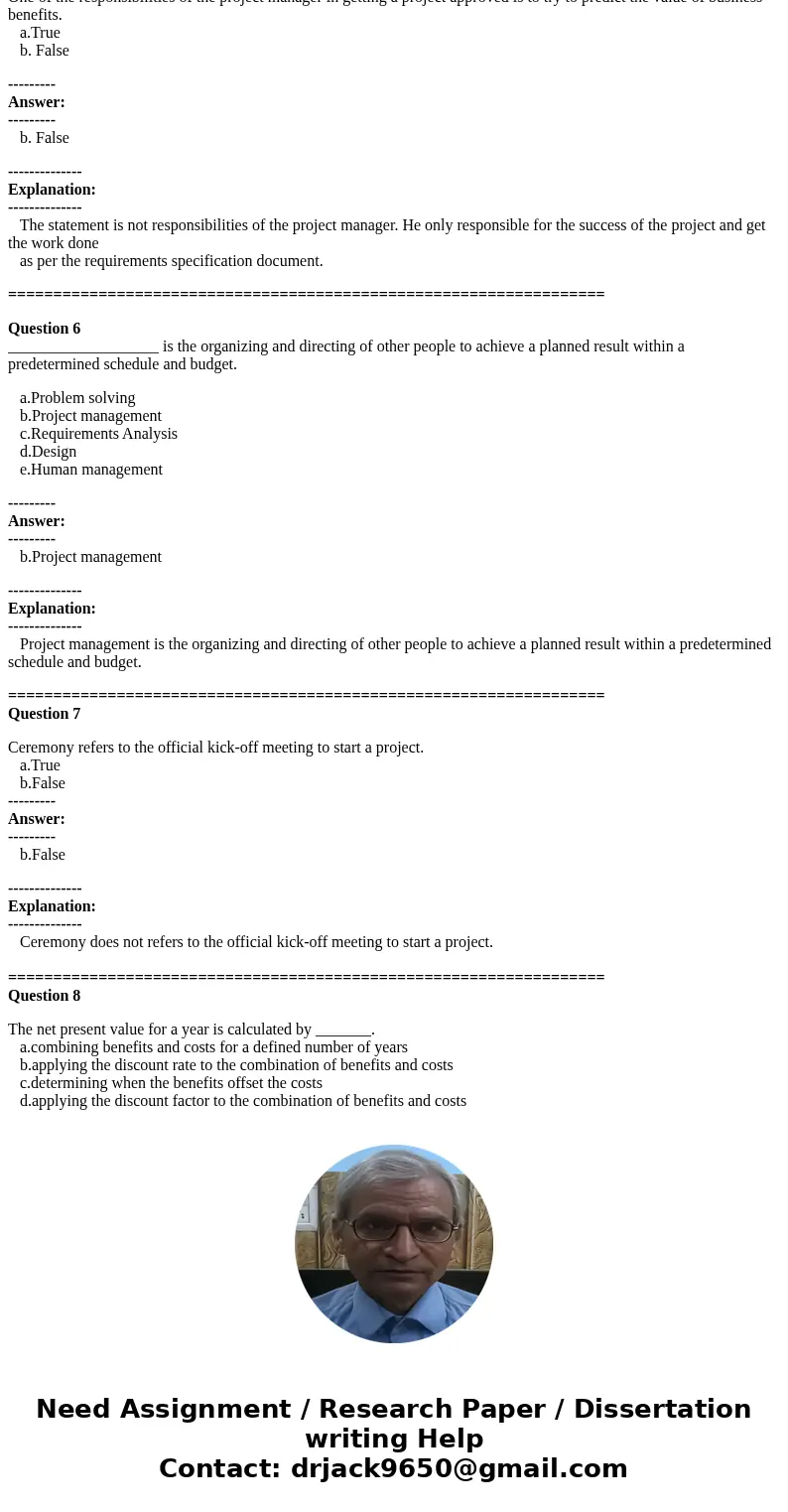 the Standish Group CHAOS Report shows too many IT project fail (only 32% completely successful). Of the reasons given for failure, which do you think are the mo the Standish Group CHAOS Report shows too many IT project fail (only 32% completely successful). Of the reasons given for failure, which do you think are the mo