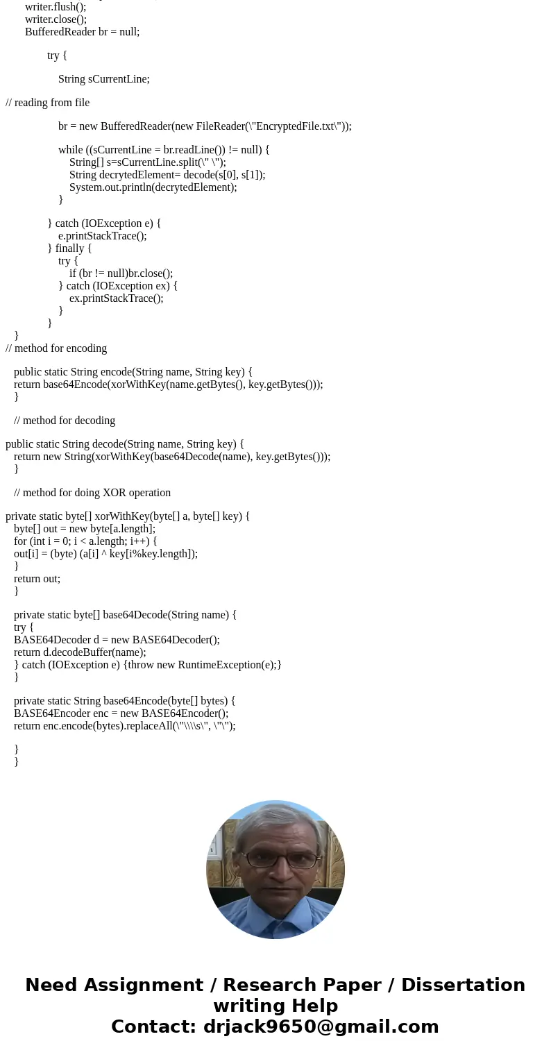 Write a JAVA program that reads from the keyboard a small password and then offers two options: 1. enter your name and a filename to save or 2. enter a file nam