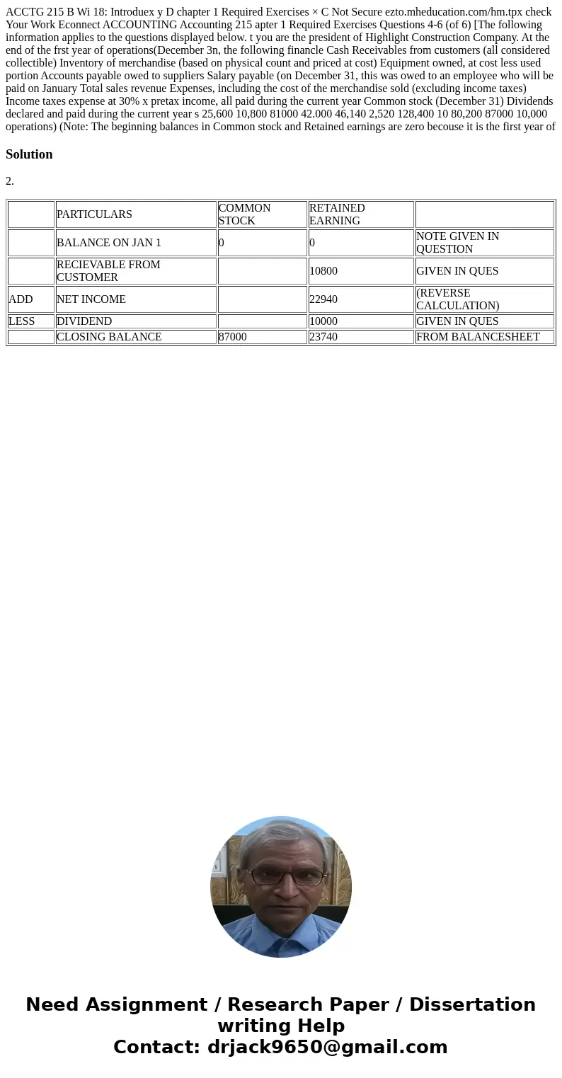 ACCTG 215 B Wi 18: Introduex y D chapter 1 Required Exercises × C Not Secure ezto.mheducation.com/hm.tpx check Your Work Econnect ACCOUNTING Accounting 215 apt  ACCTG 215 B Wi 18: Introduex y D chapter 1 Required Exercises × C Not Secure ezto.mheducation.com/hm.tpx check Your Work Econnect ACCOUNTING Accounting 215 apt