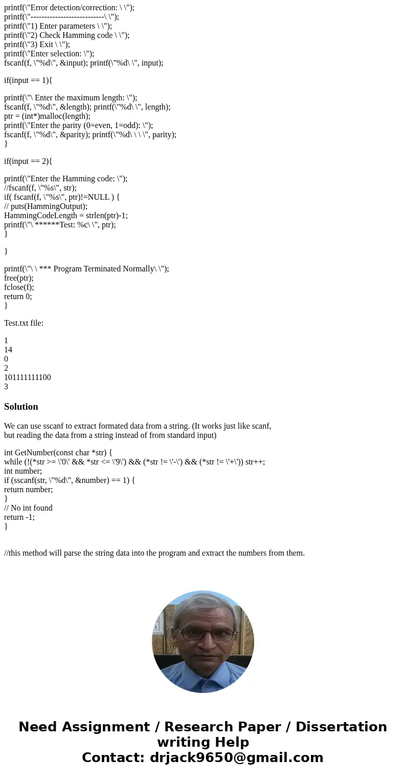 C Programming Help! I have to read a file that acts as a user input for my program, andI\'m trying to read a string of numbers from a file, and read them one by C Programming Help! I have to read a file that acts as a user input for my program, andI\'m trying to read a string of numbers from a file, and read them one by