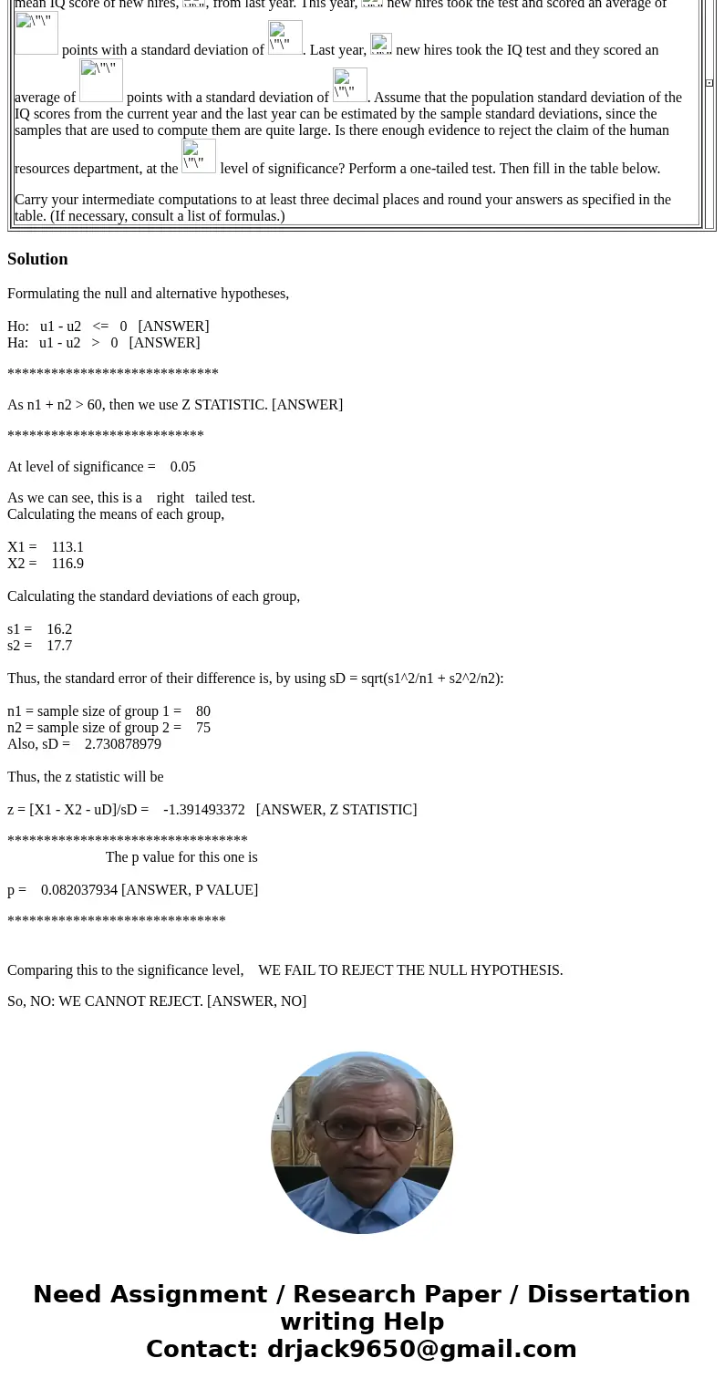  Carry your intermediate computations to at least three decimal places and round your answers as specified in the table. (If necessary, consult a list of formul