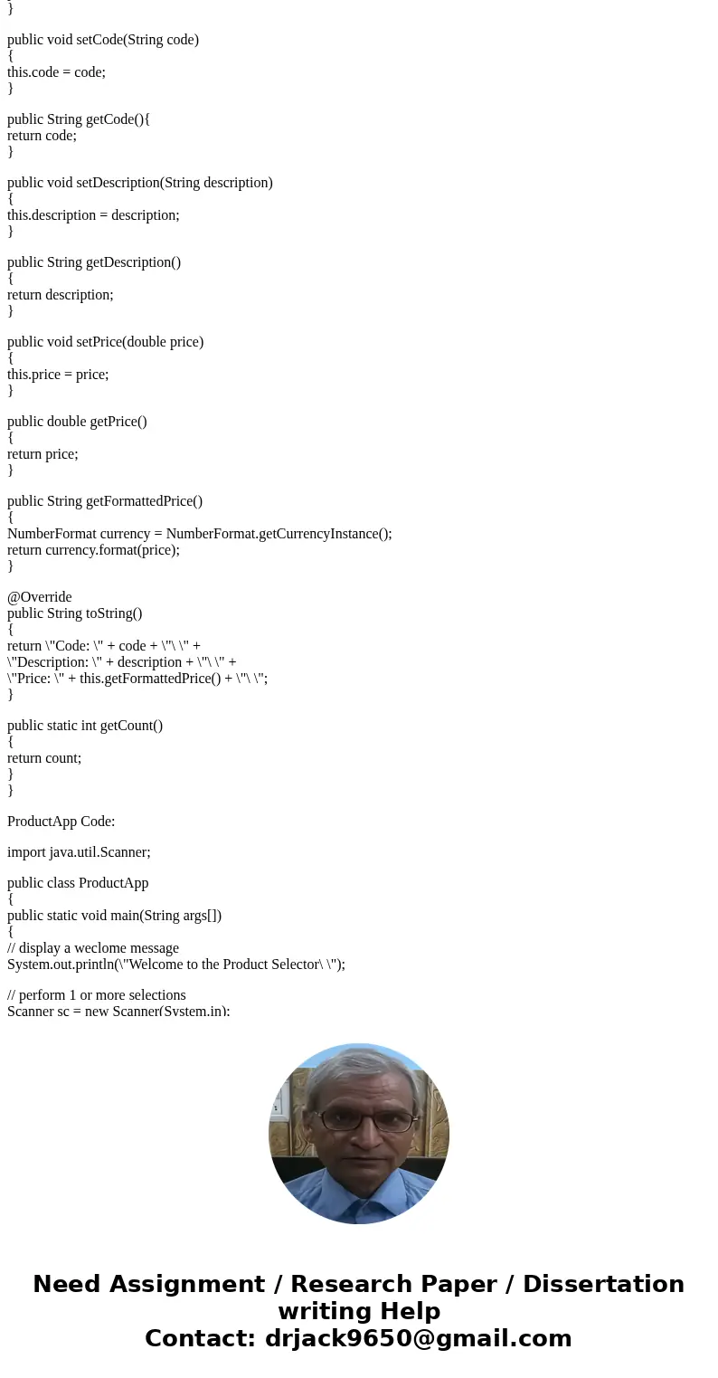 Changes that need to be made: Create CompactDisc class as subclass of Product CompactDisc class works like Book and Software classes CompactDisc class has priva