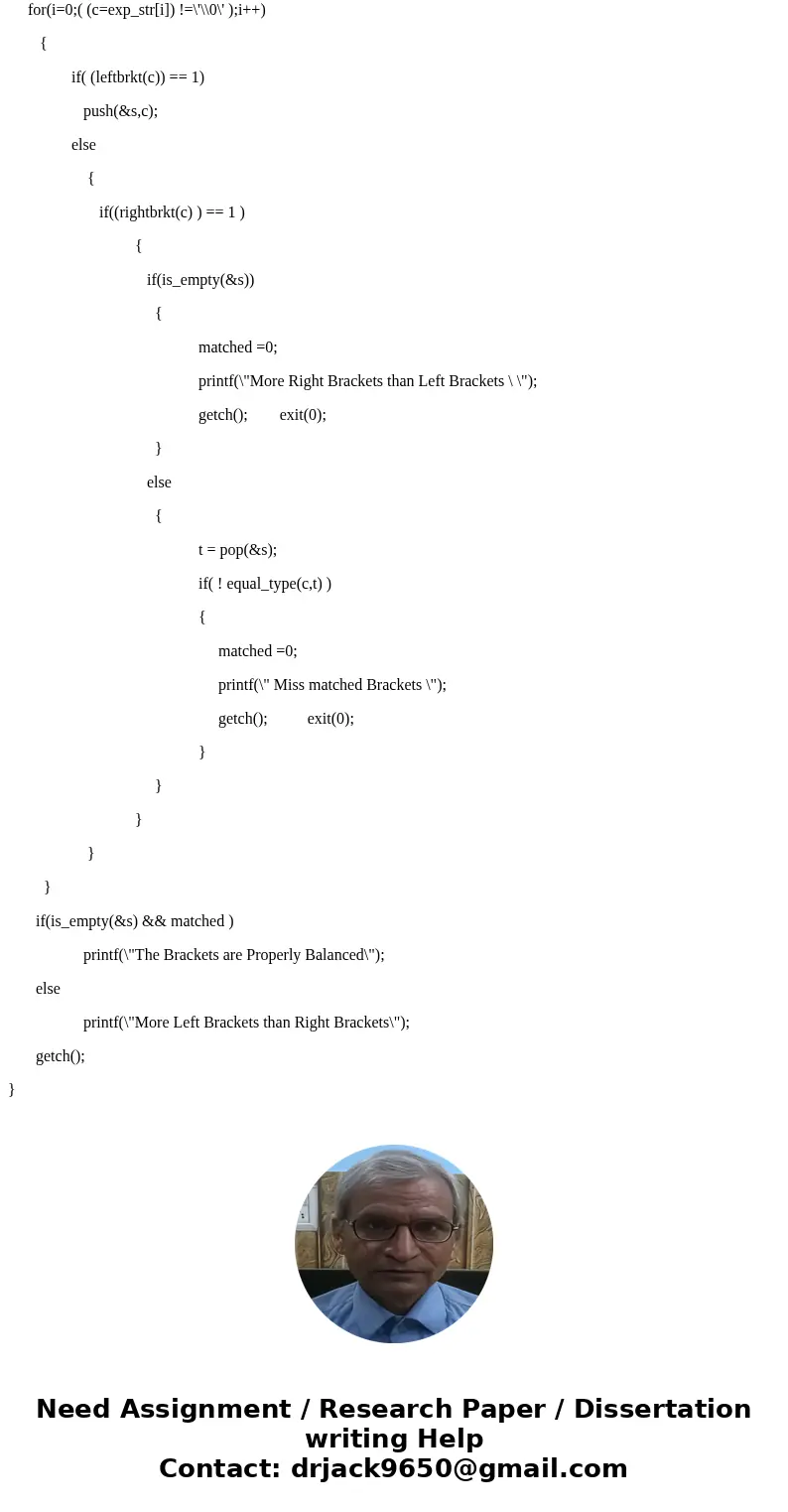  Check the given Arithmetic expression is properly balanced or not. {[a * b - (b + c)] * [sin(x-y)]}-(x - y) Write the algorithm for the expression and also wri