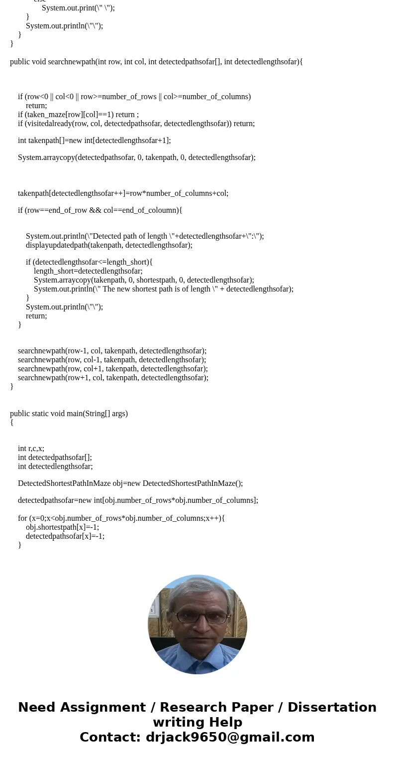 CPP CODE: The case study at the end of Chapter 7 describes a recursive solution to determining whether or not a maze’s exit can be reached given some start cell CPP CODE: The case study at the end of Chapter 7 describes a recursive solution to determining whether or not a maze’s exit can be reached given some start cell