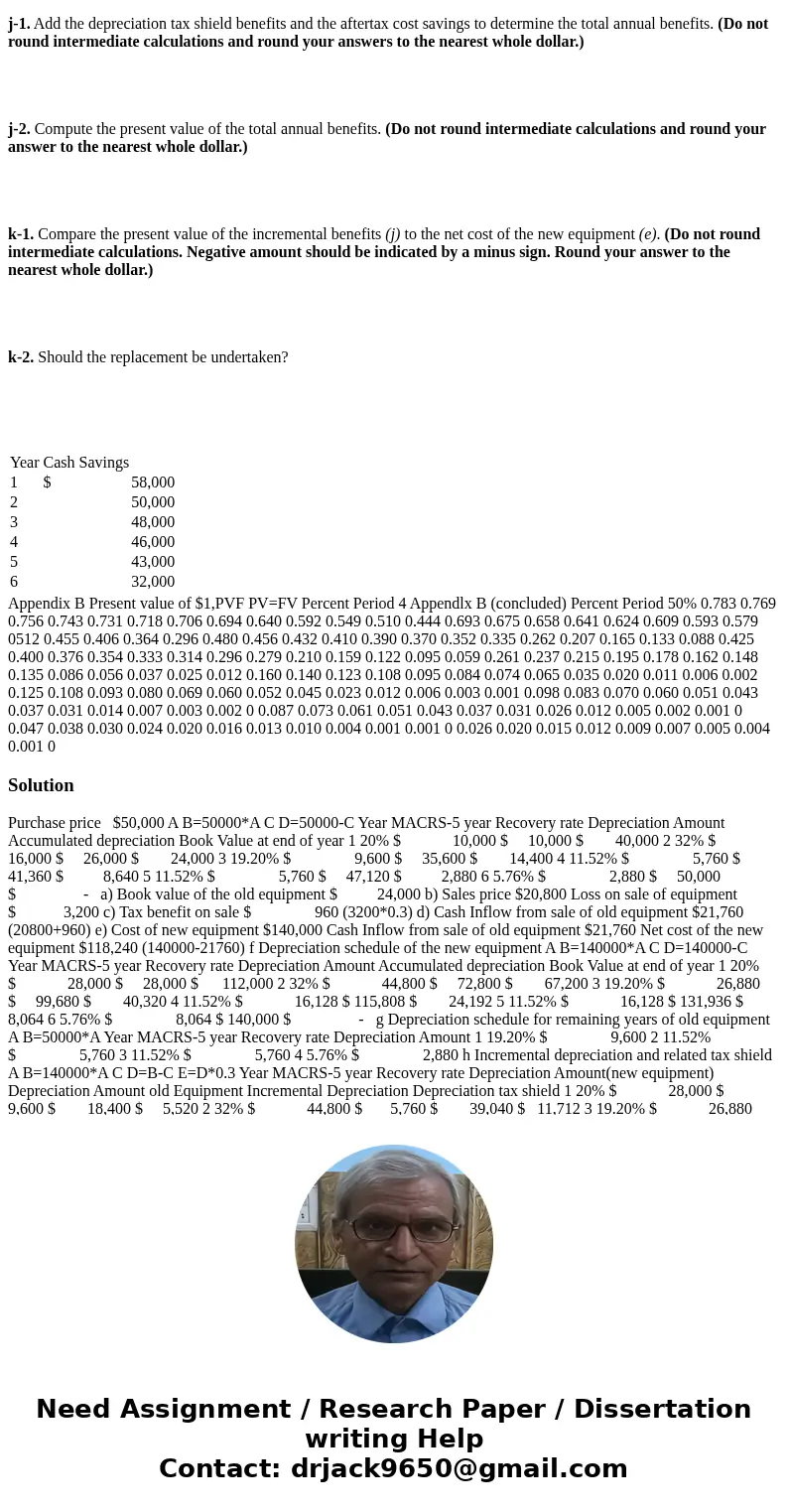 Hercules Exercise Equipment Co. purchased a computerized measuring device two years ago for $50,000. The equipment falls into the five-year category for MACRS d