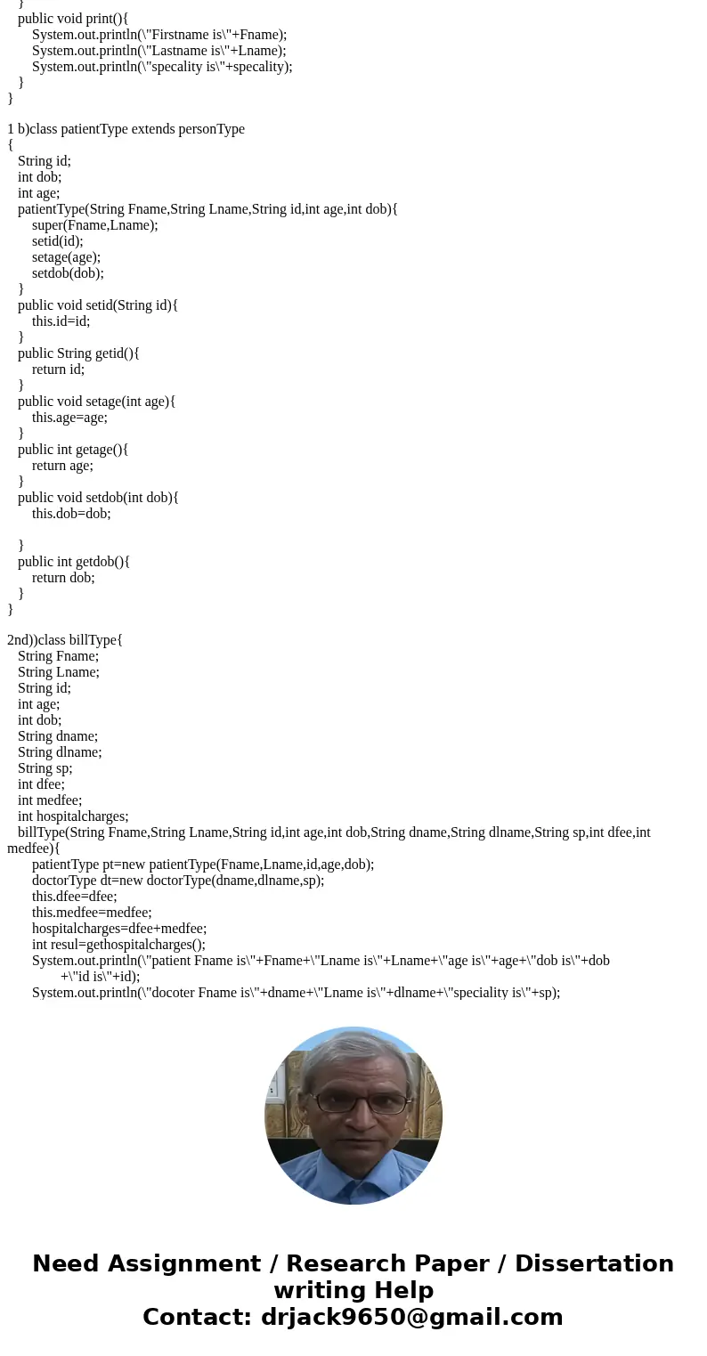 Here is the class type for persomType from chapter 12. So if u see chapter 12 it means u have to use this class. Please answer ques2 only class PersonType{ publ Here is the class type for persomType from chapter 12. So if u see chapter 12 it means u have to use this class. Please answer ques2 only class PersonType{ publ