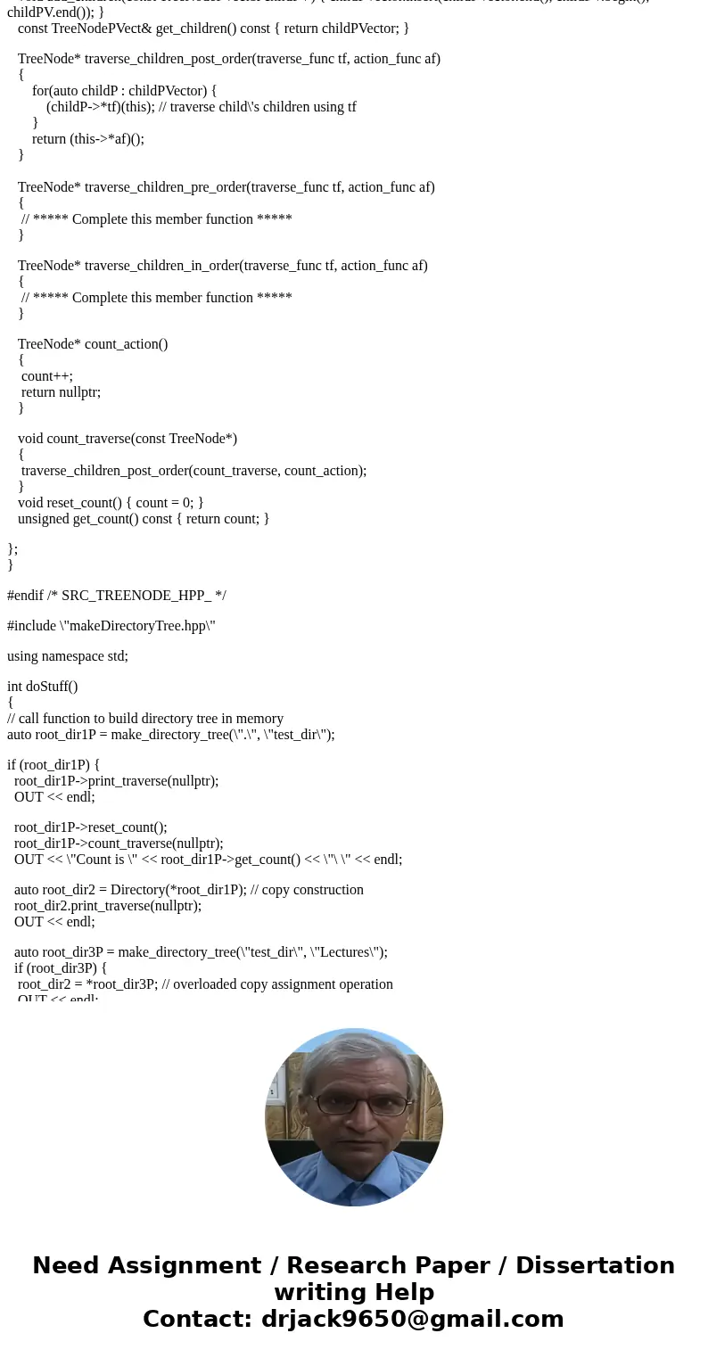Implementing a basic directory-tree structure that is derived from a base tree structure. #ifndef SRC_TREENODE_HPP_ #define SRC_TREENODE_HPP_ #include <iostr Implementing a basic directory-tree structure that is derived from a base tree structure. #ifndef SRC_TREENODE_HPP_ #define SRC_TREENODE_HPP_ #include <iostr