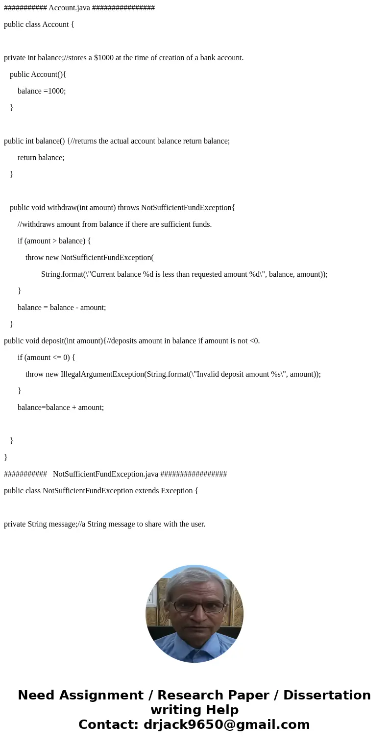 Java help Module 4:Exception Handling and Text I/O Assignment 4: Test Defined Exception Purpose: User Defined Exception class in Java Java has very good support Java help Module 4:Exception Handling and Text I/O Assignment 4: Test Defined Exception Purpose: User Defined Exception class in Java Java has very good support
