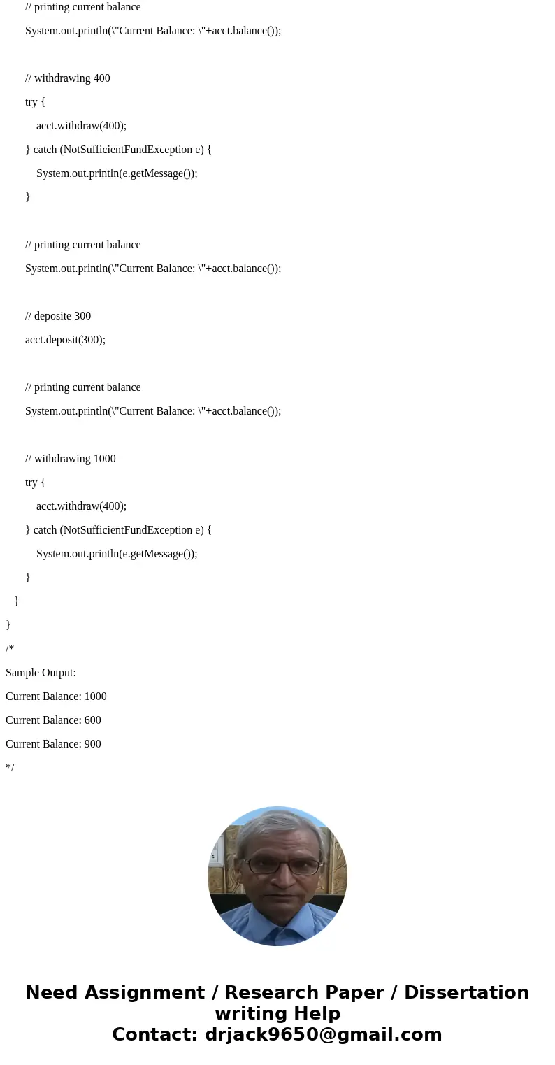 Java help Module 4:Exception Handling and Text I/O Assignment 4: Test Defined Exception Purpose: User Defined Exception class in Java Java has very good support Java help Module 4:Exception Handling and Text I/O Assignment 4: Test Defined Exception Purpose: User Defined Exception class in Java Java has very good support