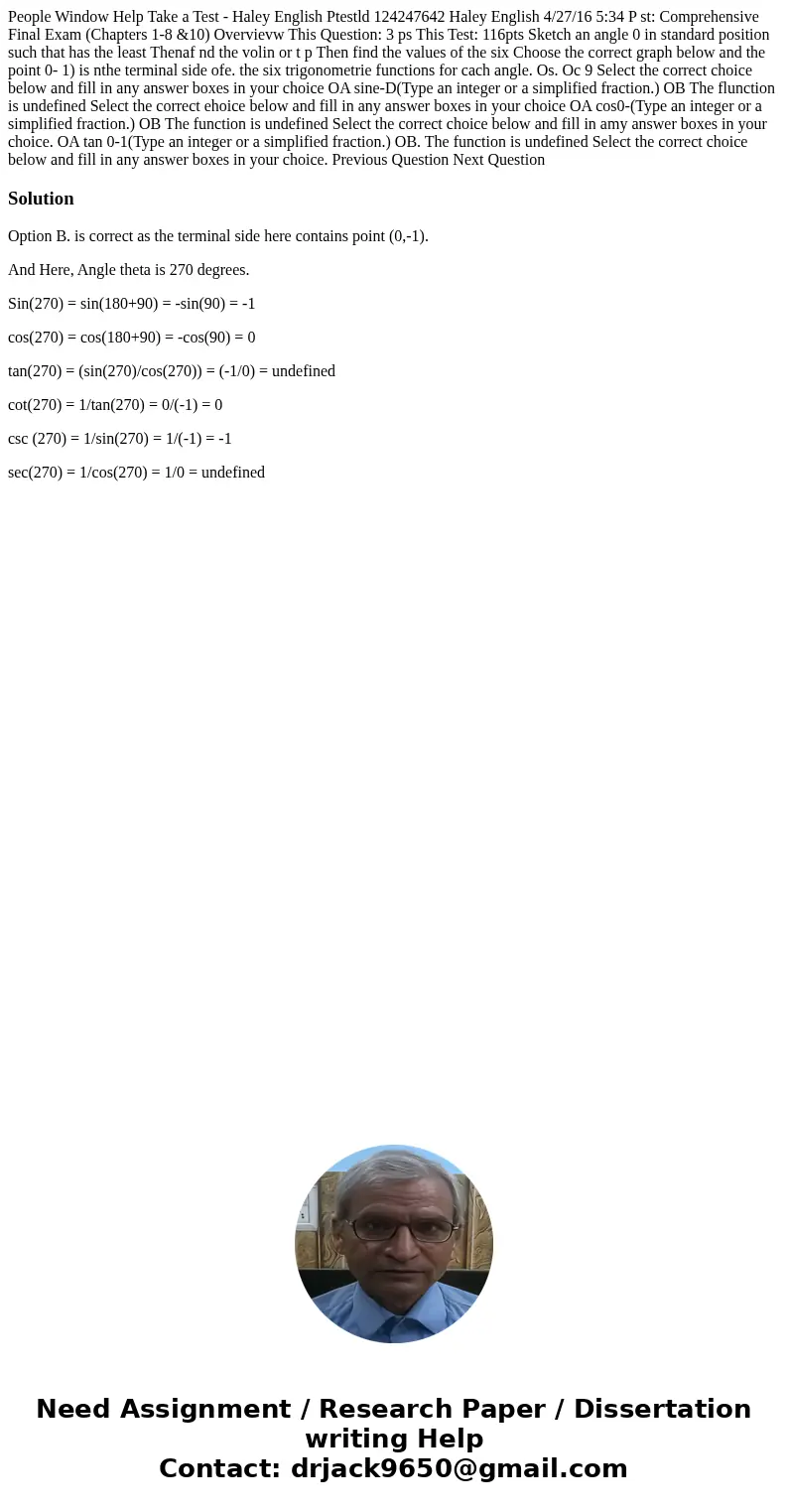 People Window Help Take a Test - Haley English Ptestld 124247642 Haley English 4/27/16 5:34 P st: Comprehensive Final Exam (Chapters 1-8 &10) Overvievw Thi  People Window Help Take a Test - Haley English Ptestld 124247642 Haley English 4/27/16 5:34 P st: Comprehensive Final Exam (Chapters 1-8 &10) Overvievw Thi
