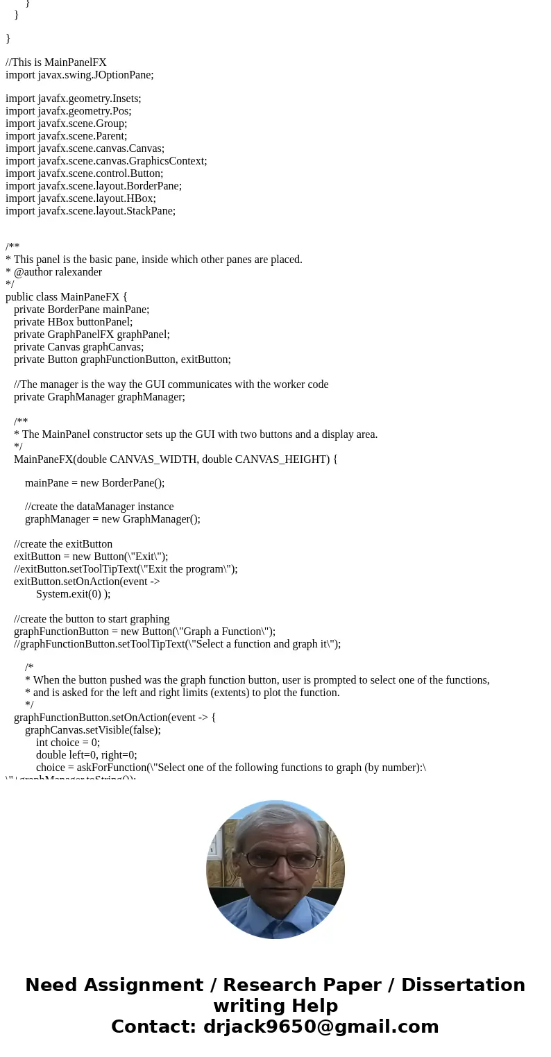 //This is Function Class public abstract class Function { /** * Calculates the value f(x) of the function at x * @param x The x-value at which the function will //This is Function Class public abstract class Function { /** * Calculates the value f(x) of the function at x * @param x The x-value at which the function will
